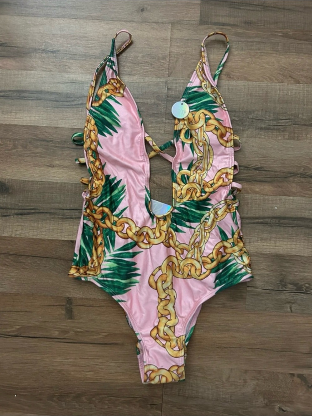 Tropical One-Piece Swimsuit
